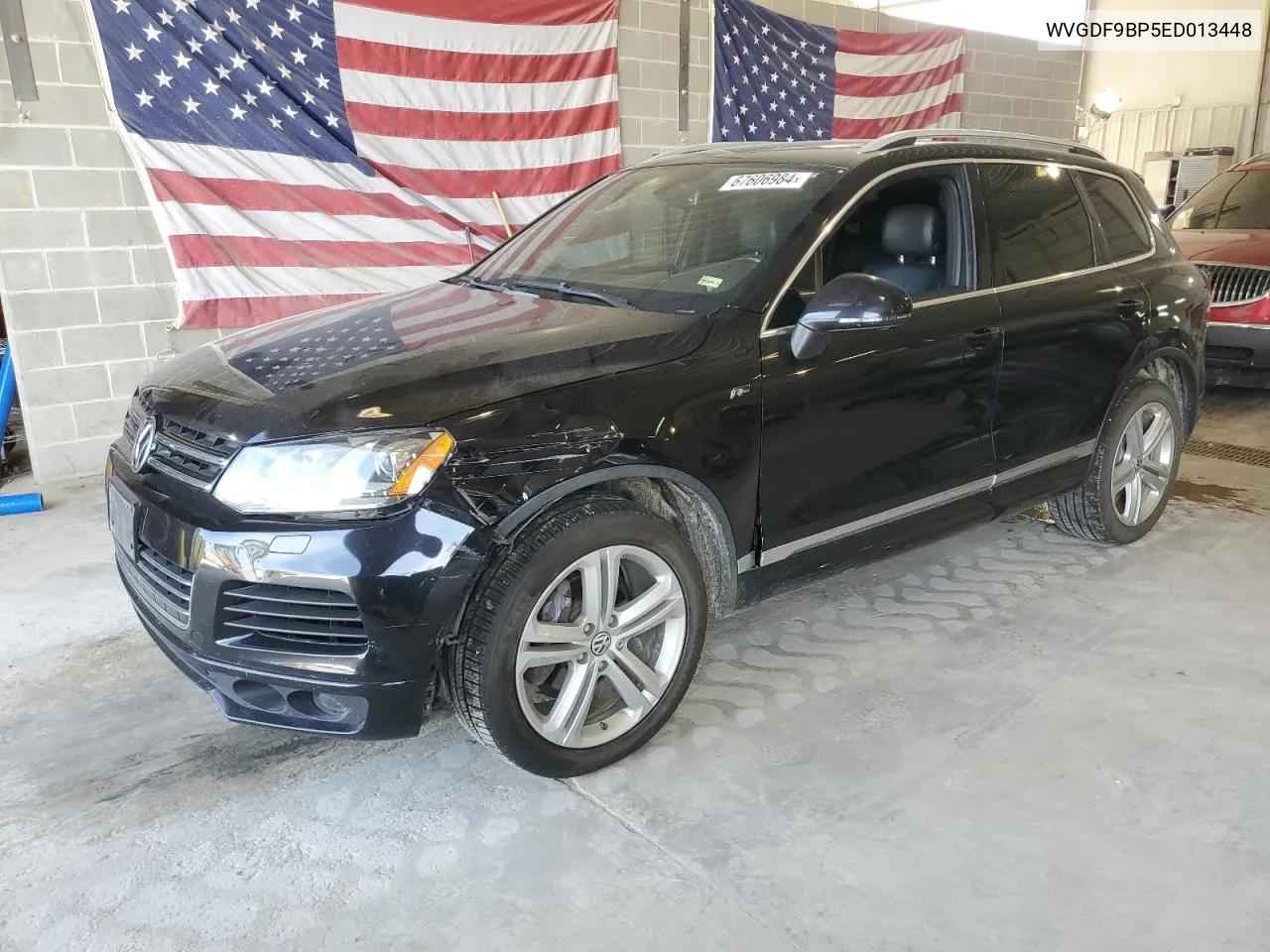 2014 Volkswagen Touareg V6 VIN: WVGDF9BP5ED013448 Lot: 67606984