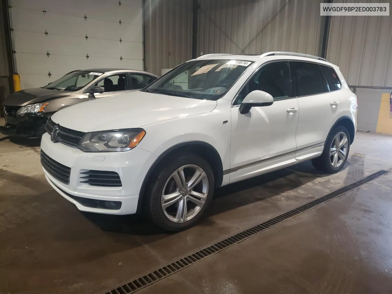 2014 Volkswagen Touareg V6 VIN: WVGDF9BP2ED003783 Lot: 73269874