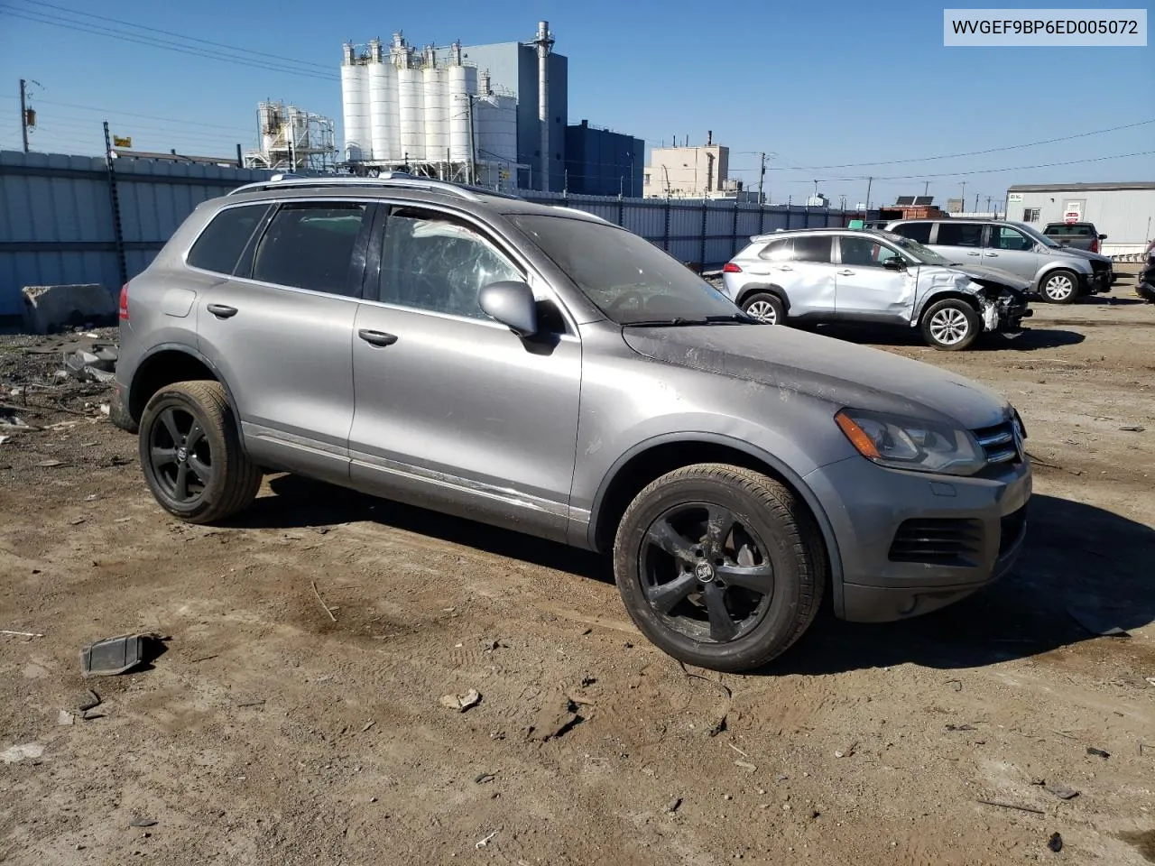 2014 Volkswagen Touareg V6 VIN: WVGEF9BP6ED005072 Lot: 73975224