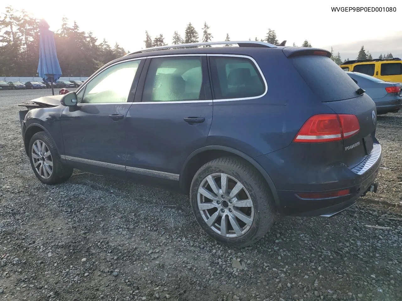 2014 Volkswagen Touareg V6 Tdi VIN: WVGEP9BP0ED001080 Lot: 74130714