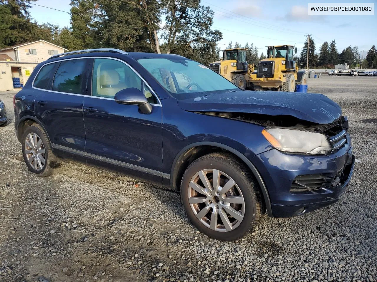 2014 Volkswagen Touareg V6 Tdi VIN: WVGEP9BP0ED001080 Lot: 74130714