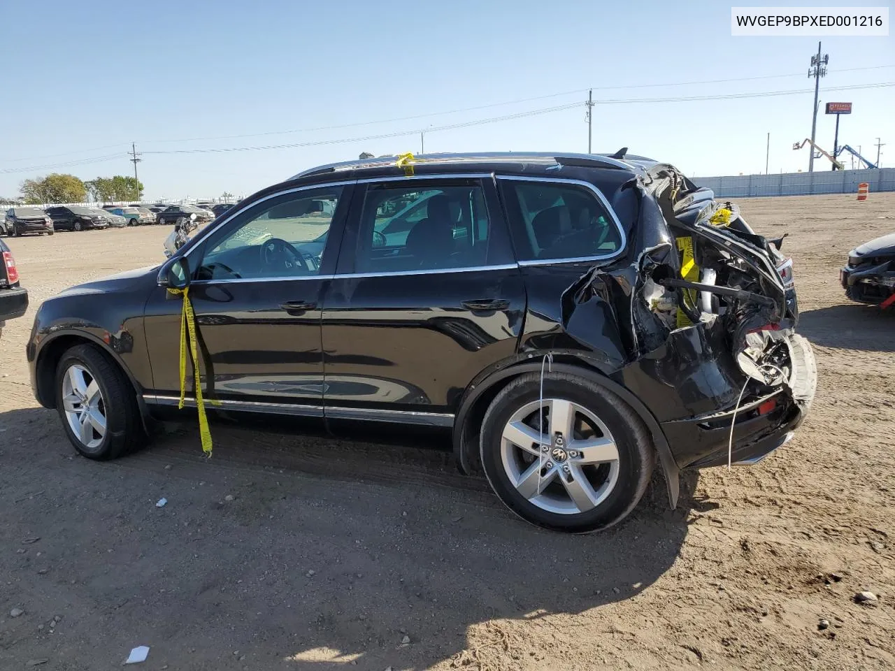 2014 Volkswagen Touareg V6 Tdi VIN: WVGEP9BPXED001216 Lot: 74436104