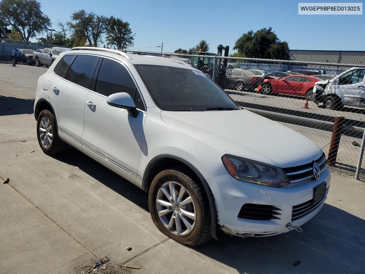 2014 Volkswagen Touareg V6 Tdi VIN: WVGEP9BP8ED013025 Lot: 76032614