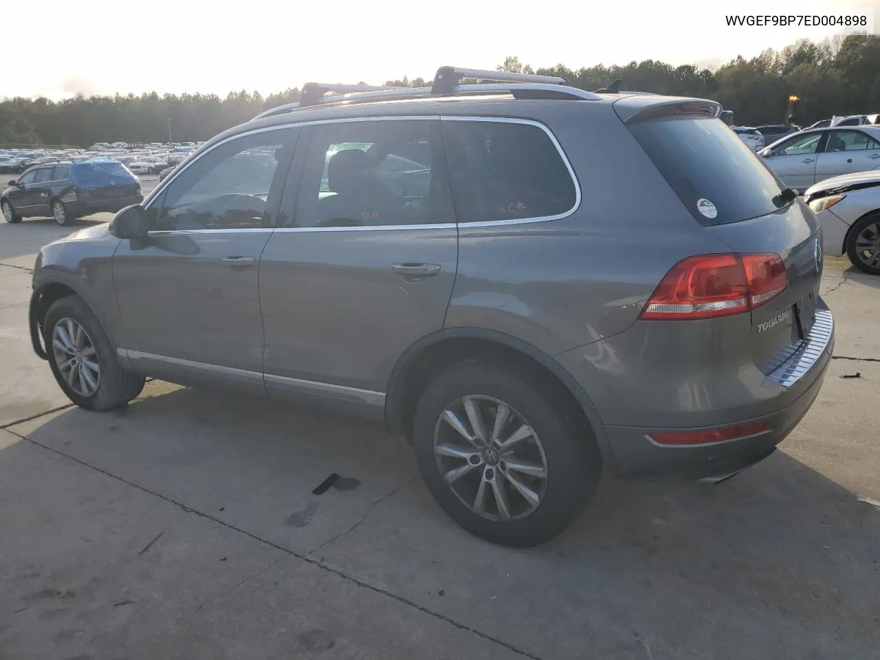 2014 Volkswagen Touareg V6 VIN: WVGEF9BP7ED004898 Lot: 77352144