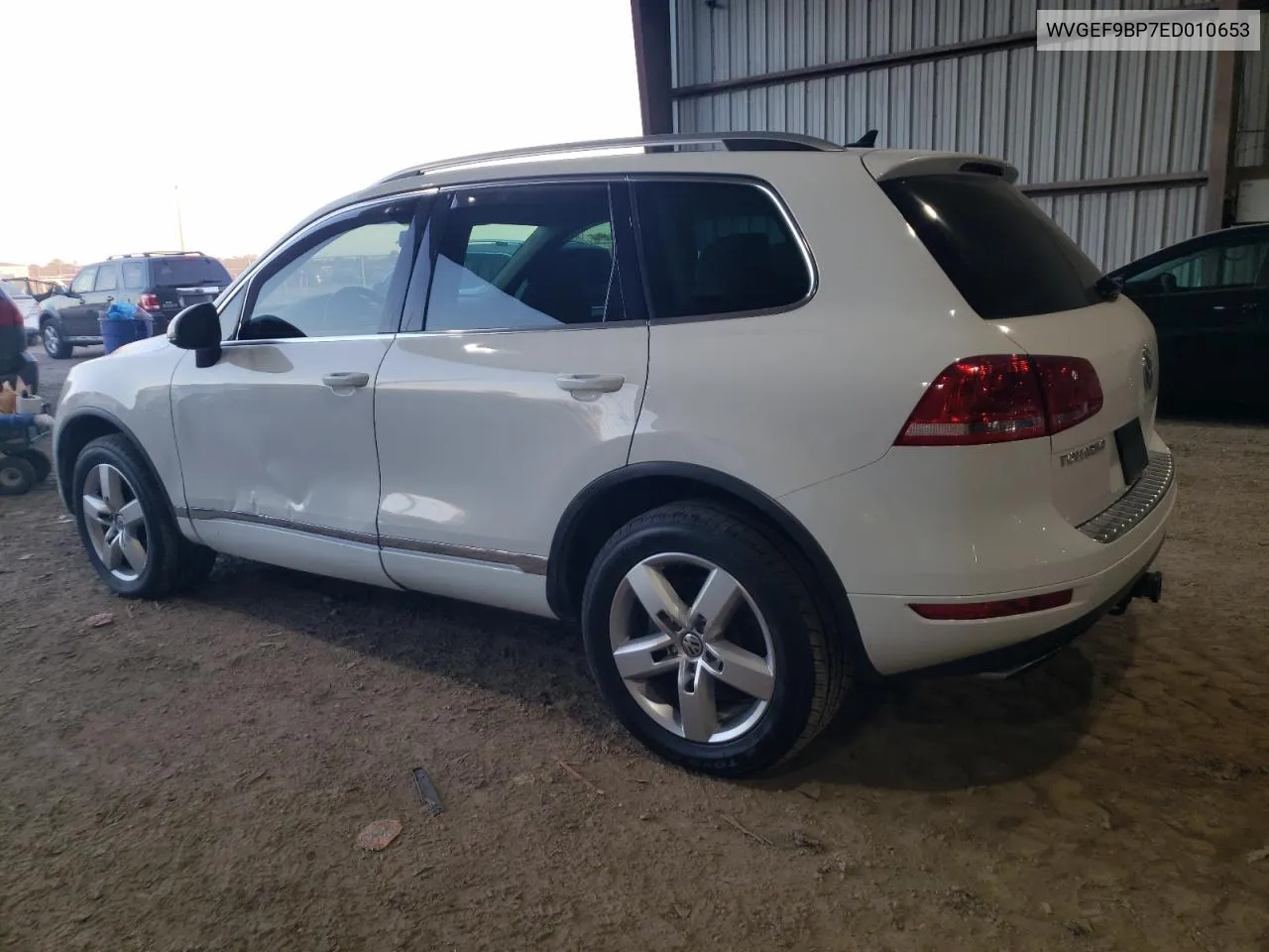 2014 Volkswagen Touareg V6 VIN: WVGEF9BP7ED010653 Lot: 80250934