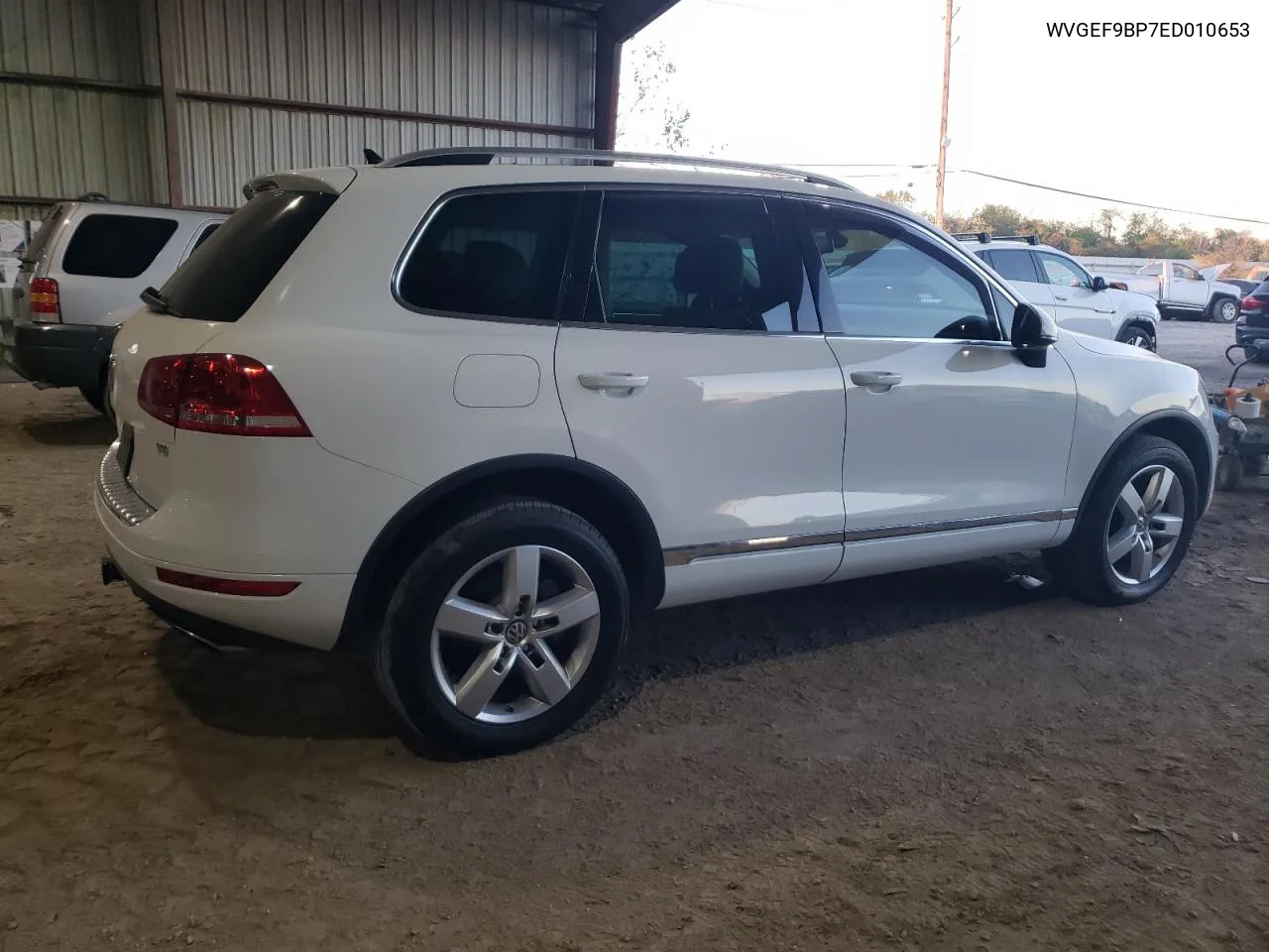 2014 Volkswagen Touareg V6 VIN: WVGEF9BP7ED010653 Lot: 80250934