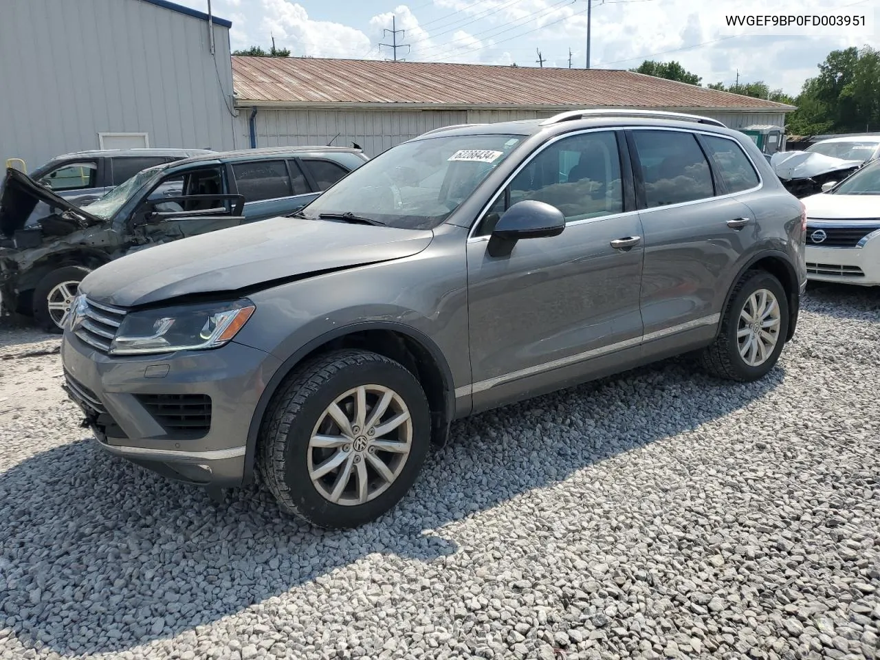 WVGEF9BP0FD003951 2015 Volkswagen Touareg V6