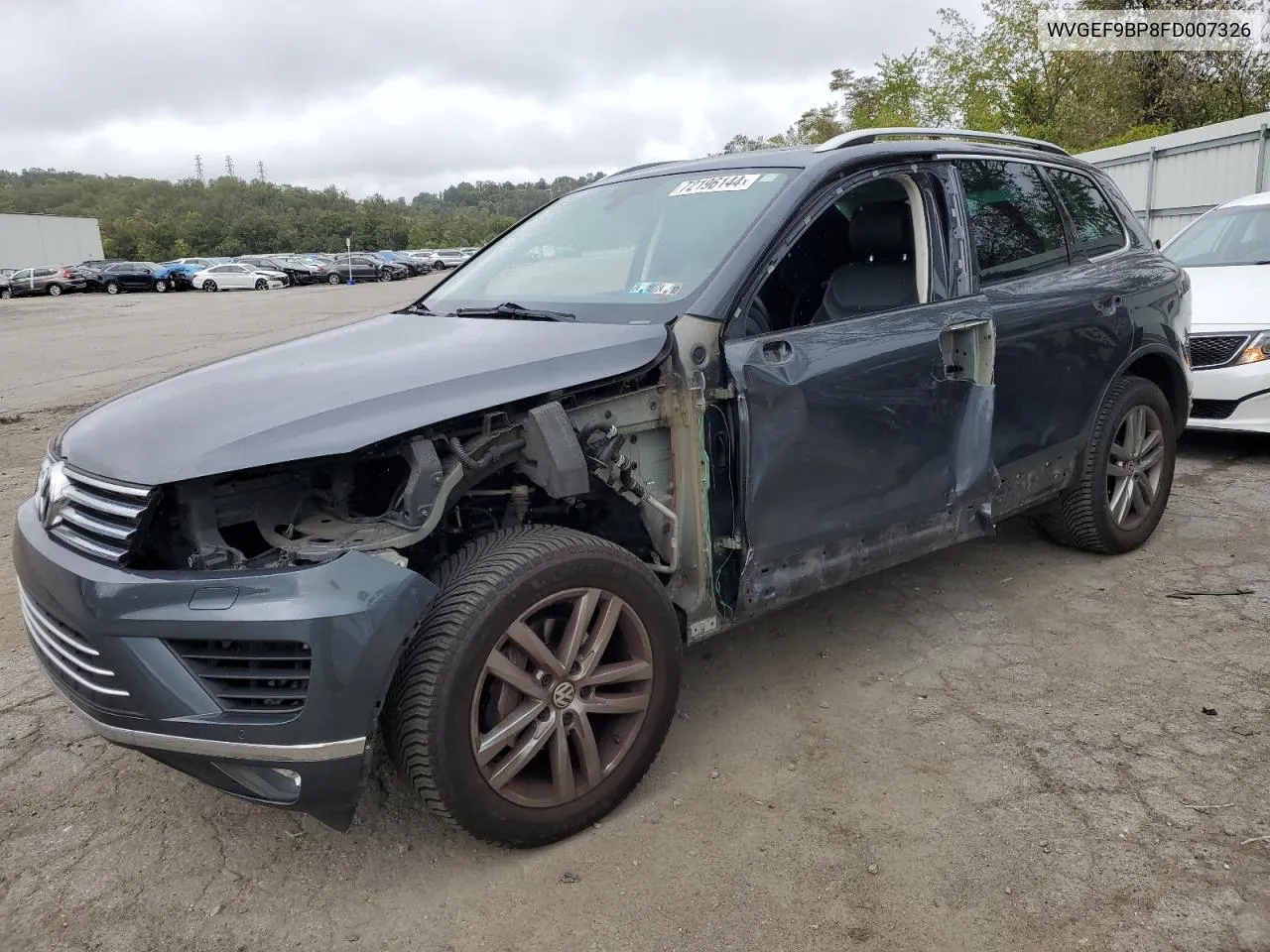 WVGEF9BP8FD007326 2015 Volkswagen Touareg V6