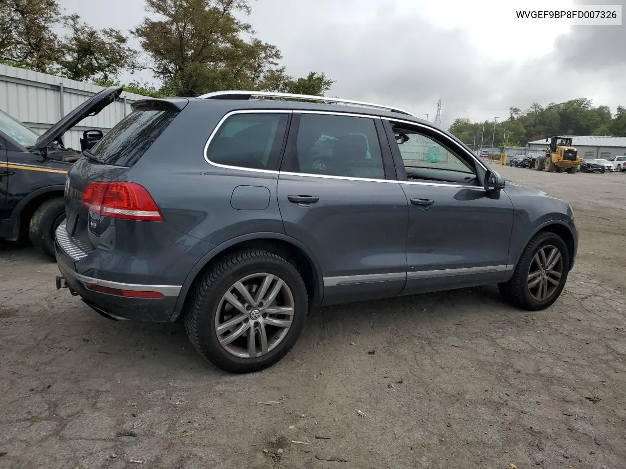 2015 Volkswagen Touareg V6 VIN: WVGEF9BP8FD007326 Lot: 72196144