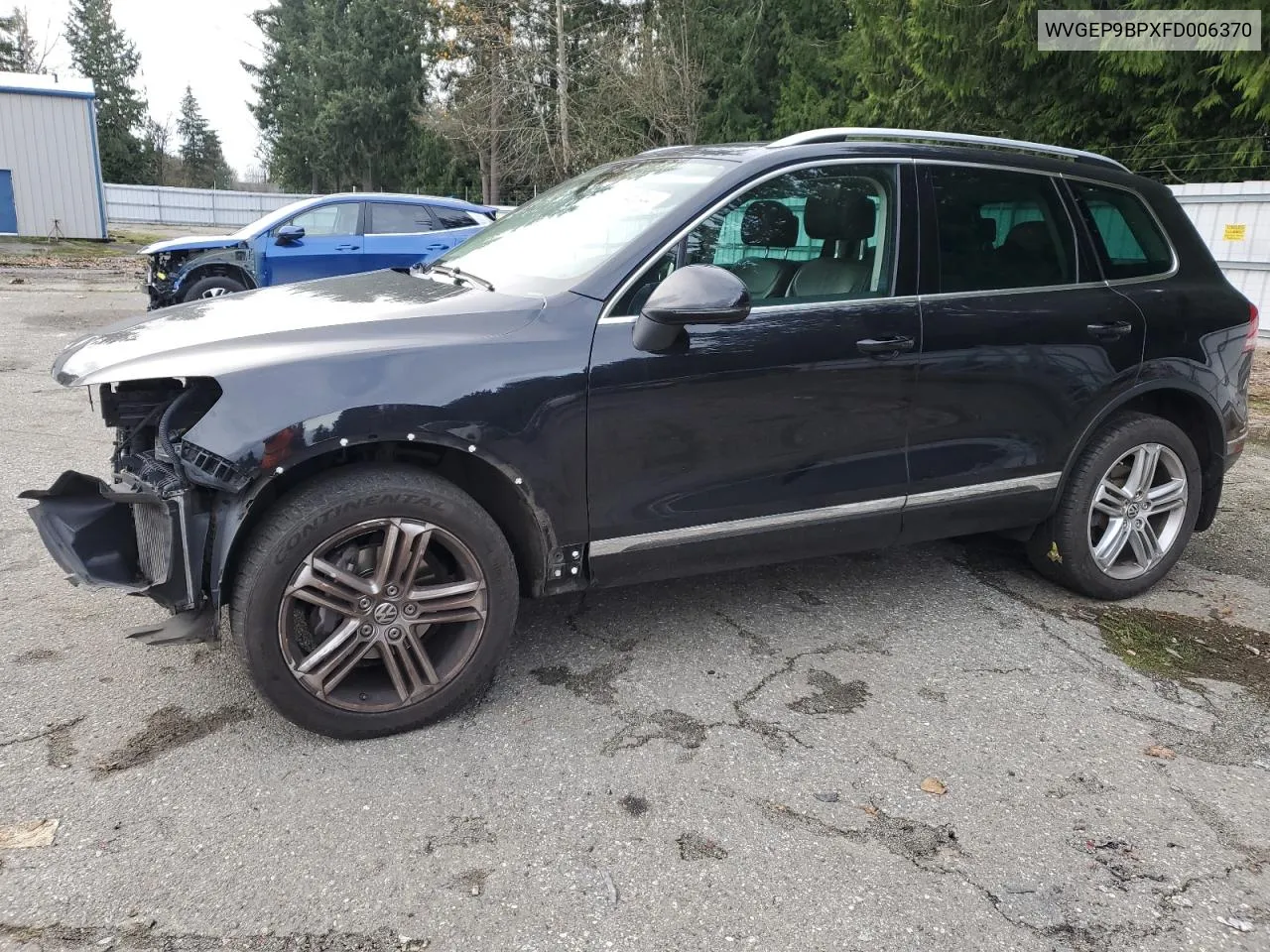 2015 Volkswagen Touareg V6 Tdi VIN: WVGEP9BPXFD006370 Lot: 80346044