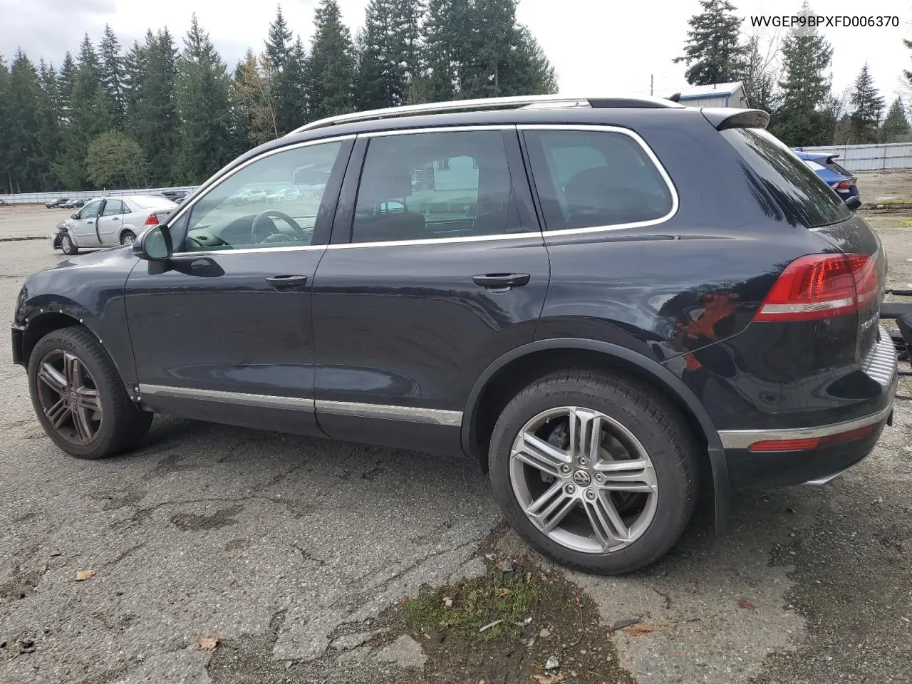 2015 Volkswagen Touareg V6 Tdi VIN: WVGEP9BPXFD006370 Lot: 80346044