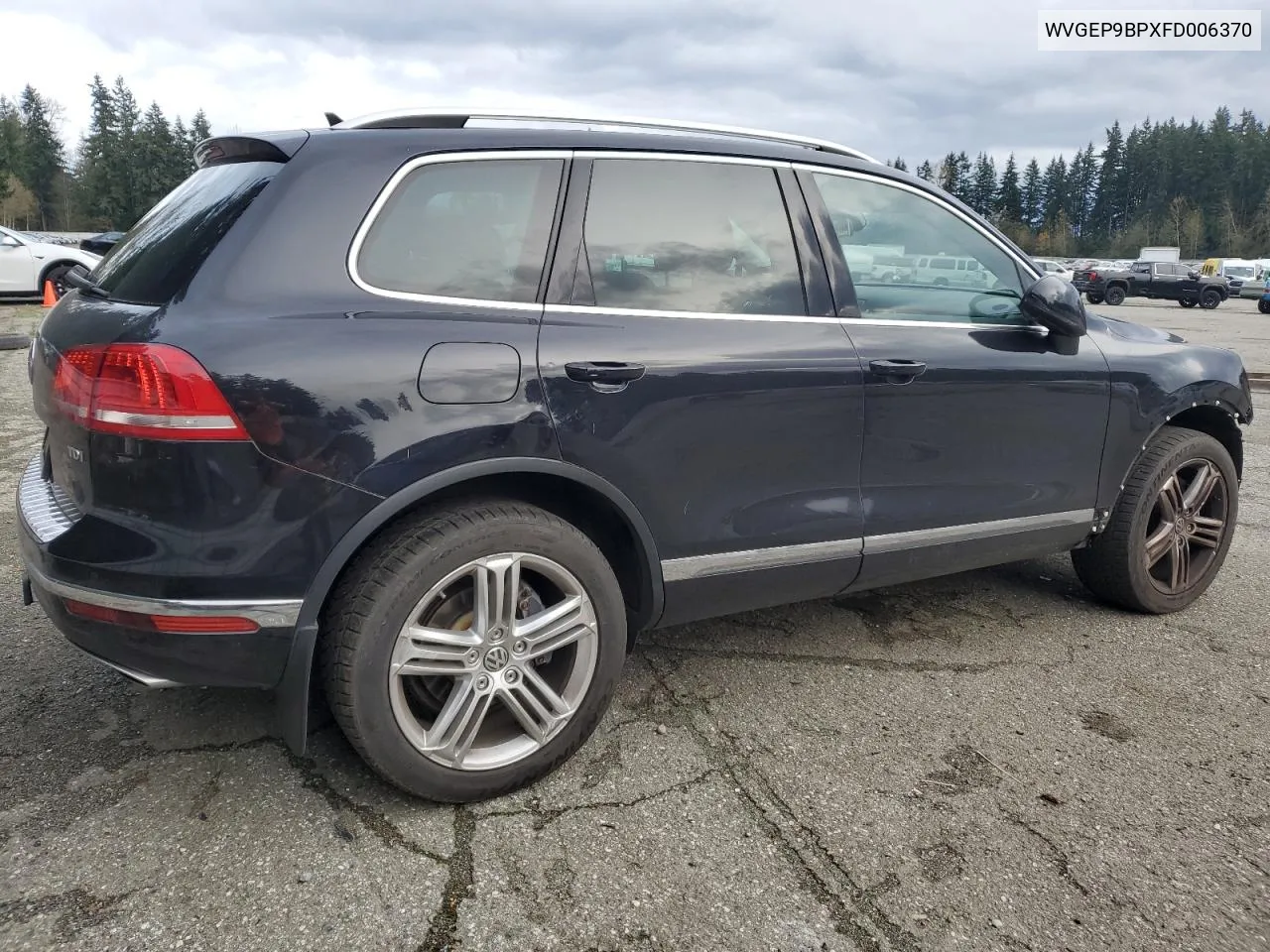 2015 Volkswagen Touareg V6 Tdi VIN: WVGEP9BPXFD006370 Lot: 80346044