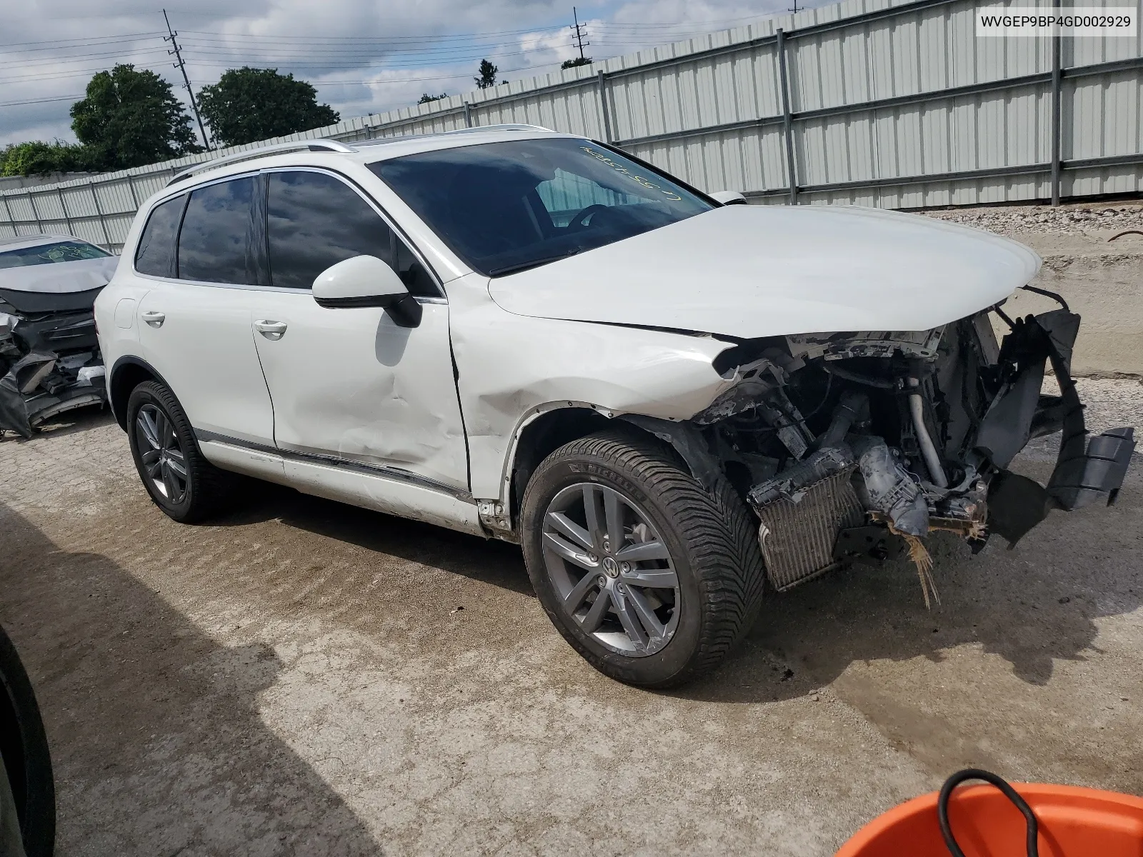 WVGEP9BP4GD002929 2016 Volkswagen Touareg Tdi