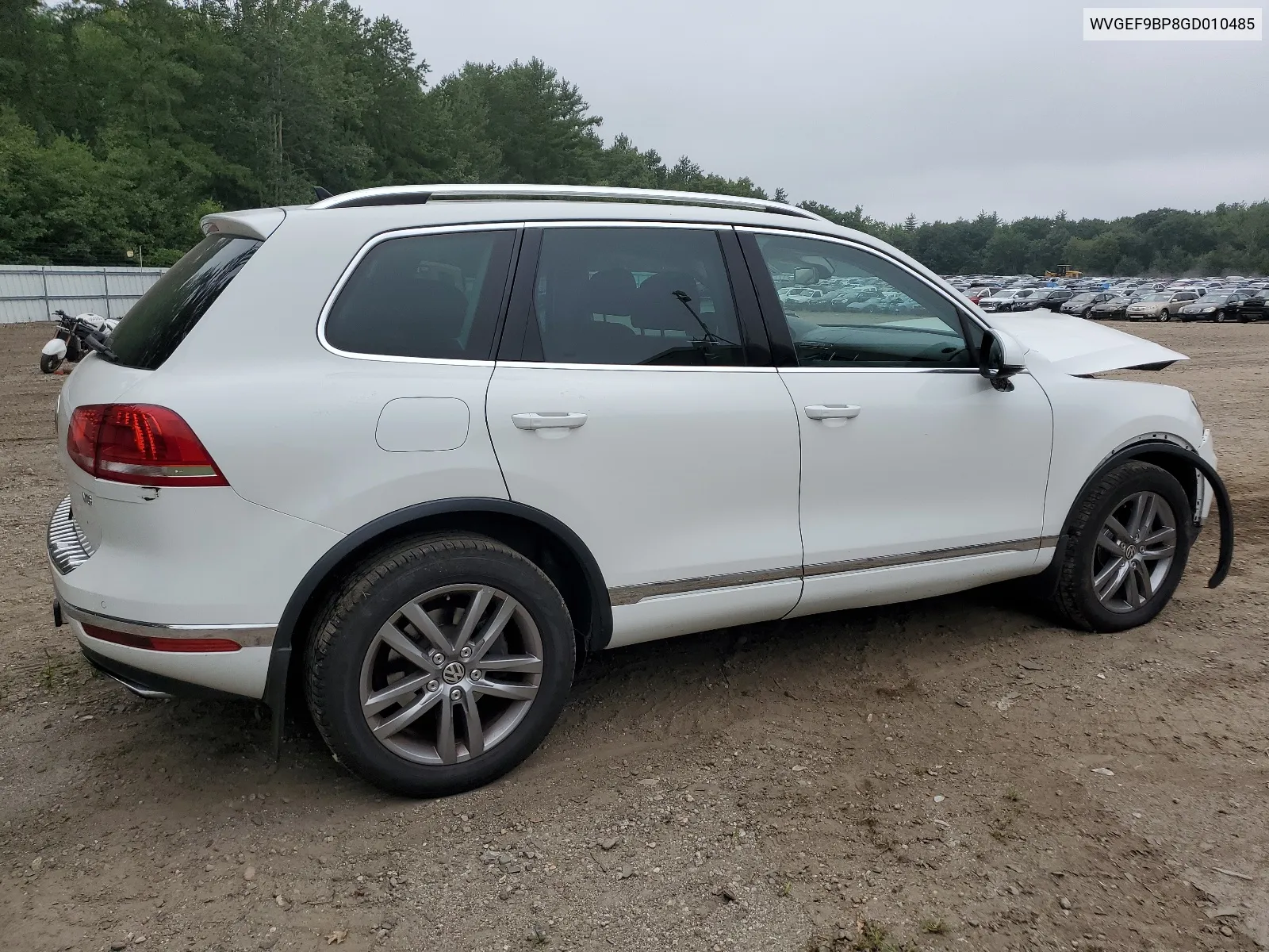 2016 Volkswagen Touareg Sport VIN: WVGEF9BP8GD010485 Lot: 67537514