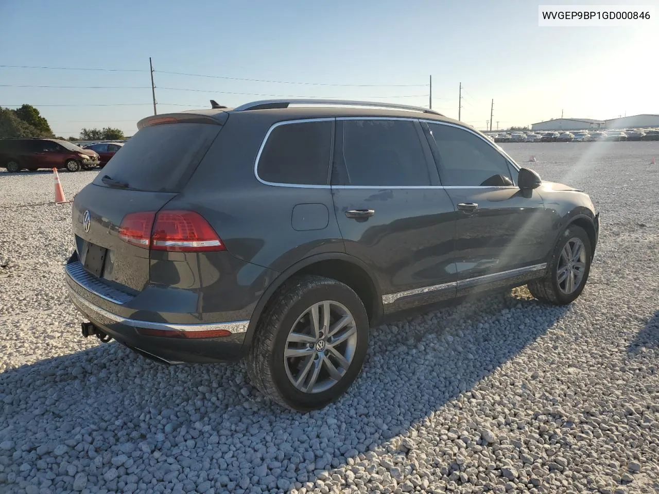 2016 Volkswagen Touareg Tdi VIN: WVGEP9BP1GD000846 Lot: 76773164