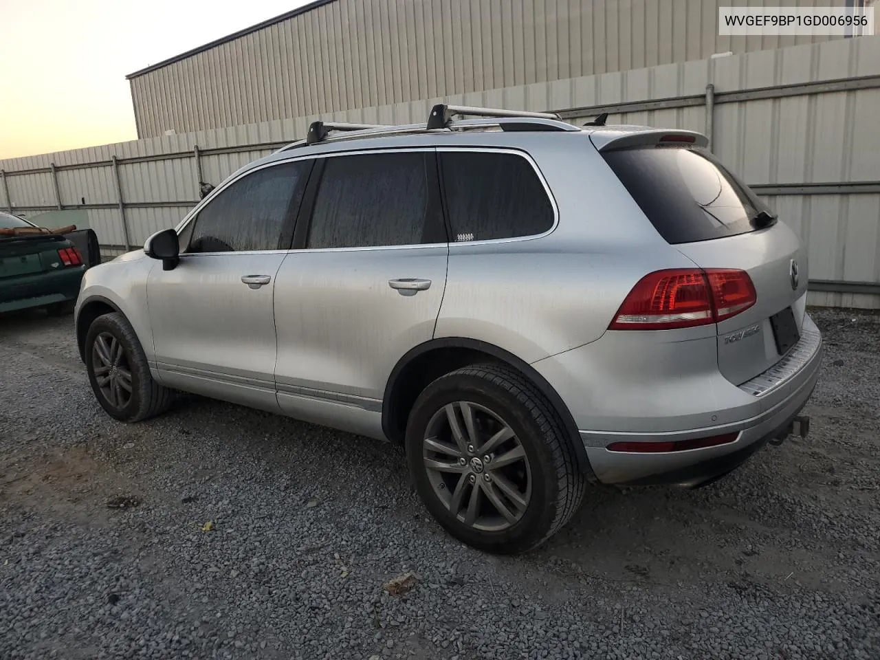 2016 Volkswagen Touareg Sport VIN: WVGEF9BP1GD006956 Lot: 77974124