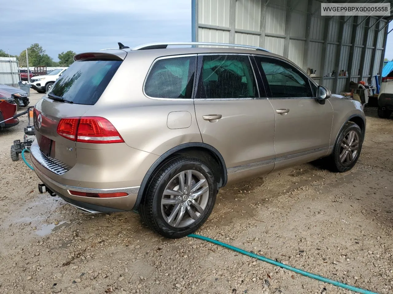 2016 Volkswagen Touareg Tdi VIN: WVGEP9BPXGD005558 Lot: 79760004