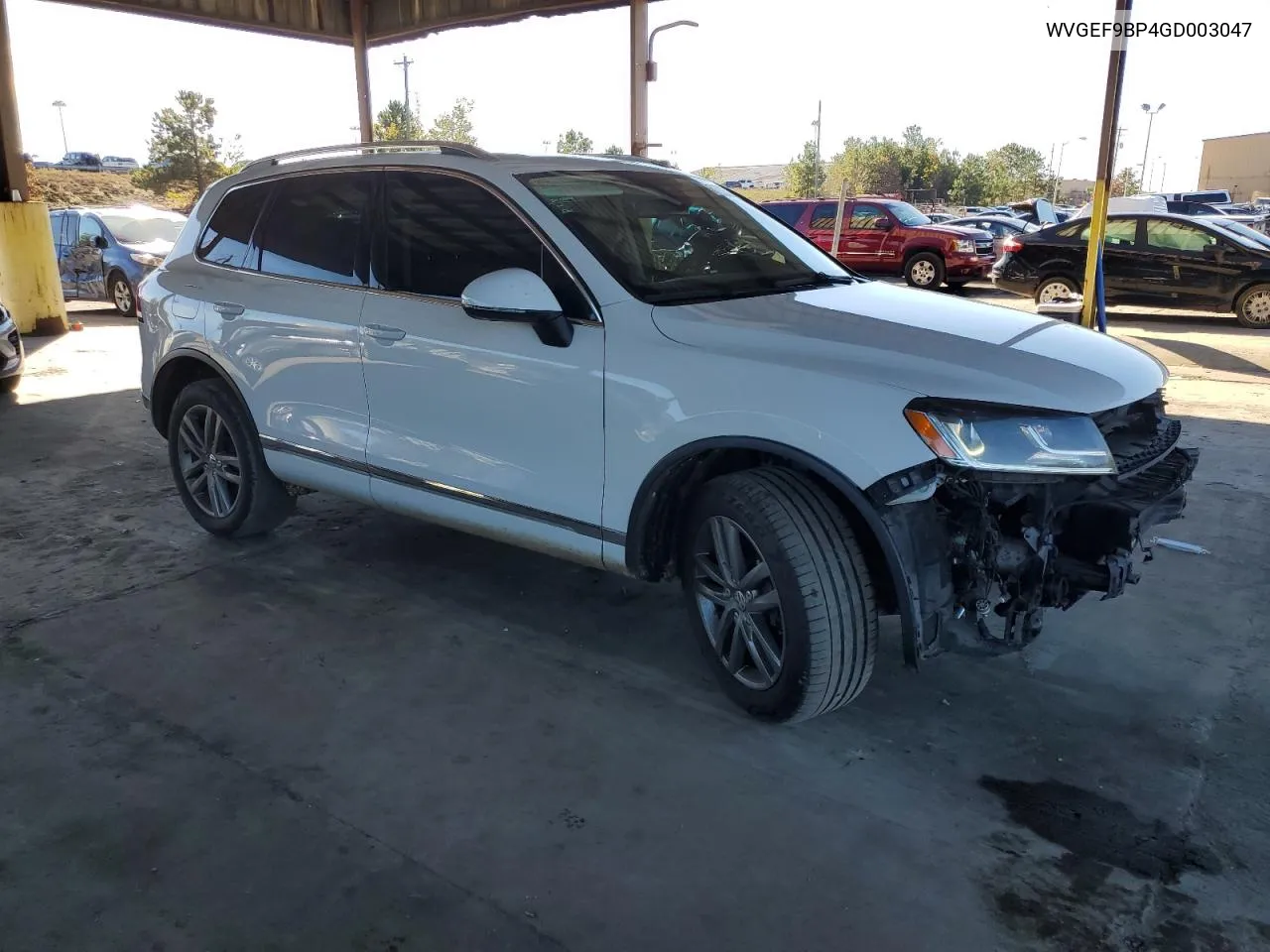 2016 Volkswagen Touareg Sport VIN: WVGEF9BP4GD003047 Lot: 80045134