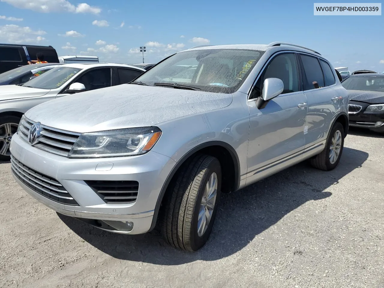 2017 Volkswagen Touareg Sport VIN: WVGEF7BP4HD003359 Lot: 74714594