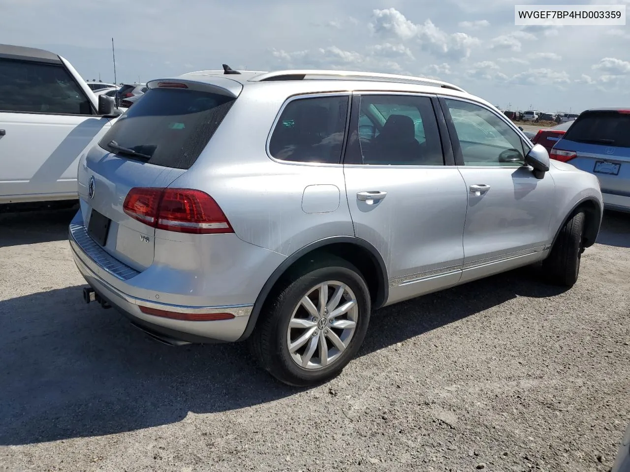 2017 Volkswagen Touareg Sport VIN: WVGEF7BP4HD003359 Lot: 74714594