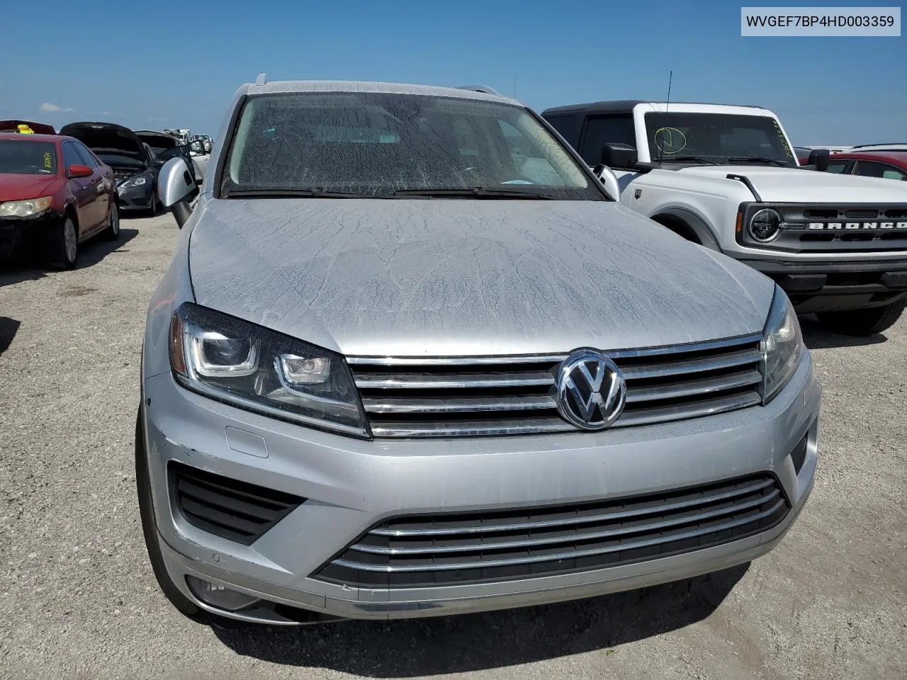 2017 Volkswagen Touareg Sport VIN: WVGEF7BP4HD003359 Lot: 74714594