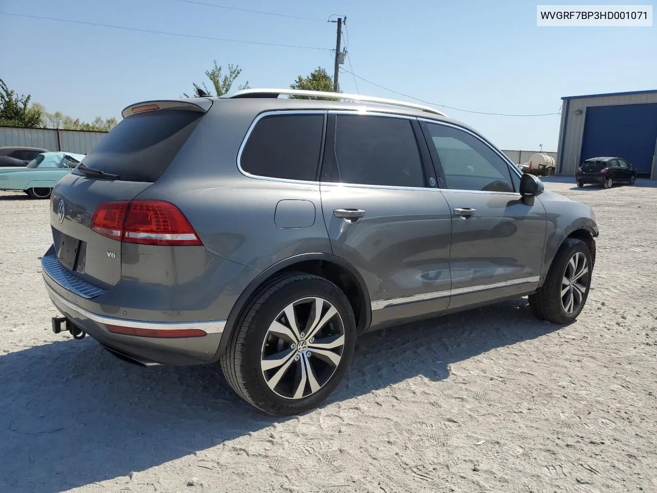 2017 Volkswagen Touareg Wolfsburg VIN: WVGRF7BP3HD001071 Lot: 74774294