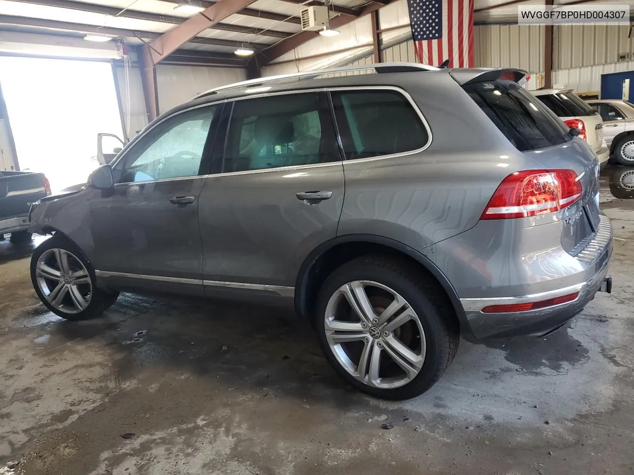 2017 Volkswagen Touareg Executive VIN: WVGGF7BP0HD004307 Lot: 76569994