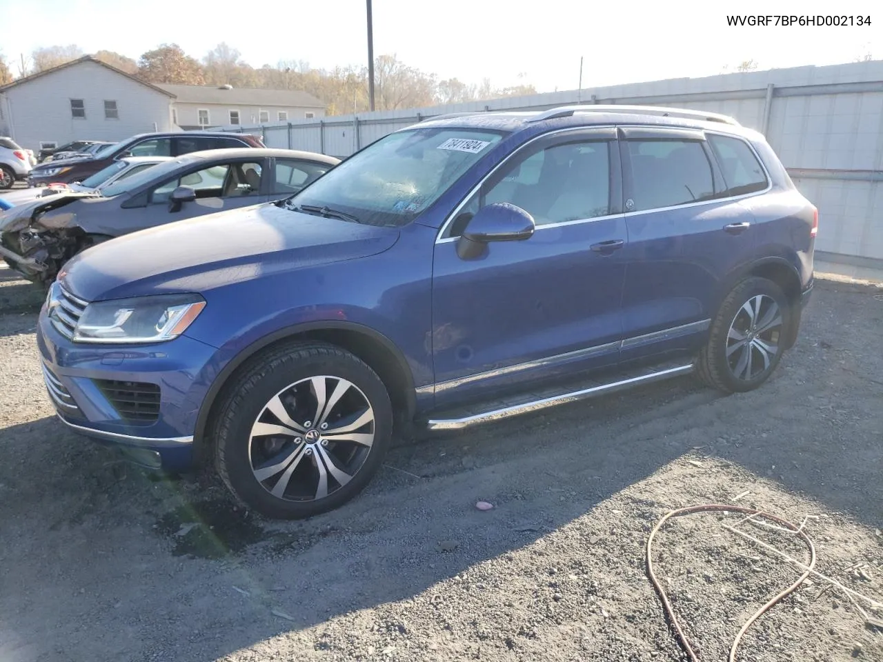 2017 Volkswagen Touareg Wolfsburg VIN: WVGRF7BP6HD002134 Lot: 78411924