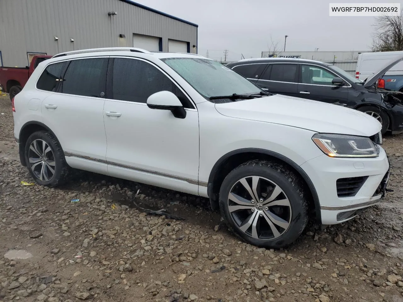 2017 Volkswagen Touareg Wolfsburg VIN: WVGRF7BP7HD002692 Lot: 80347974