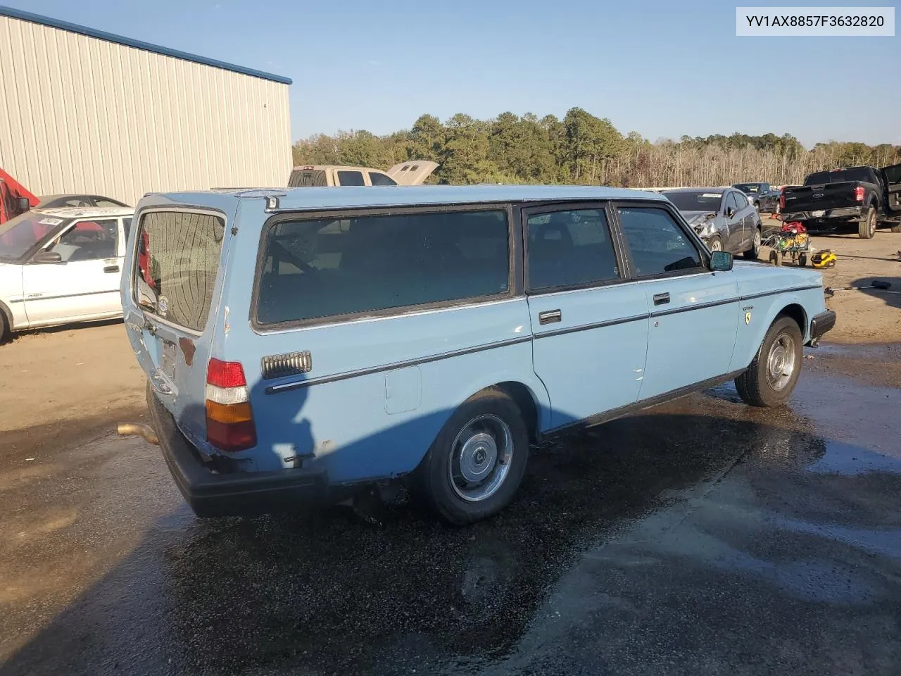 1985 Volvo 245 Dl VIN: YV1AX8857F3632820 Lot: 77313344