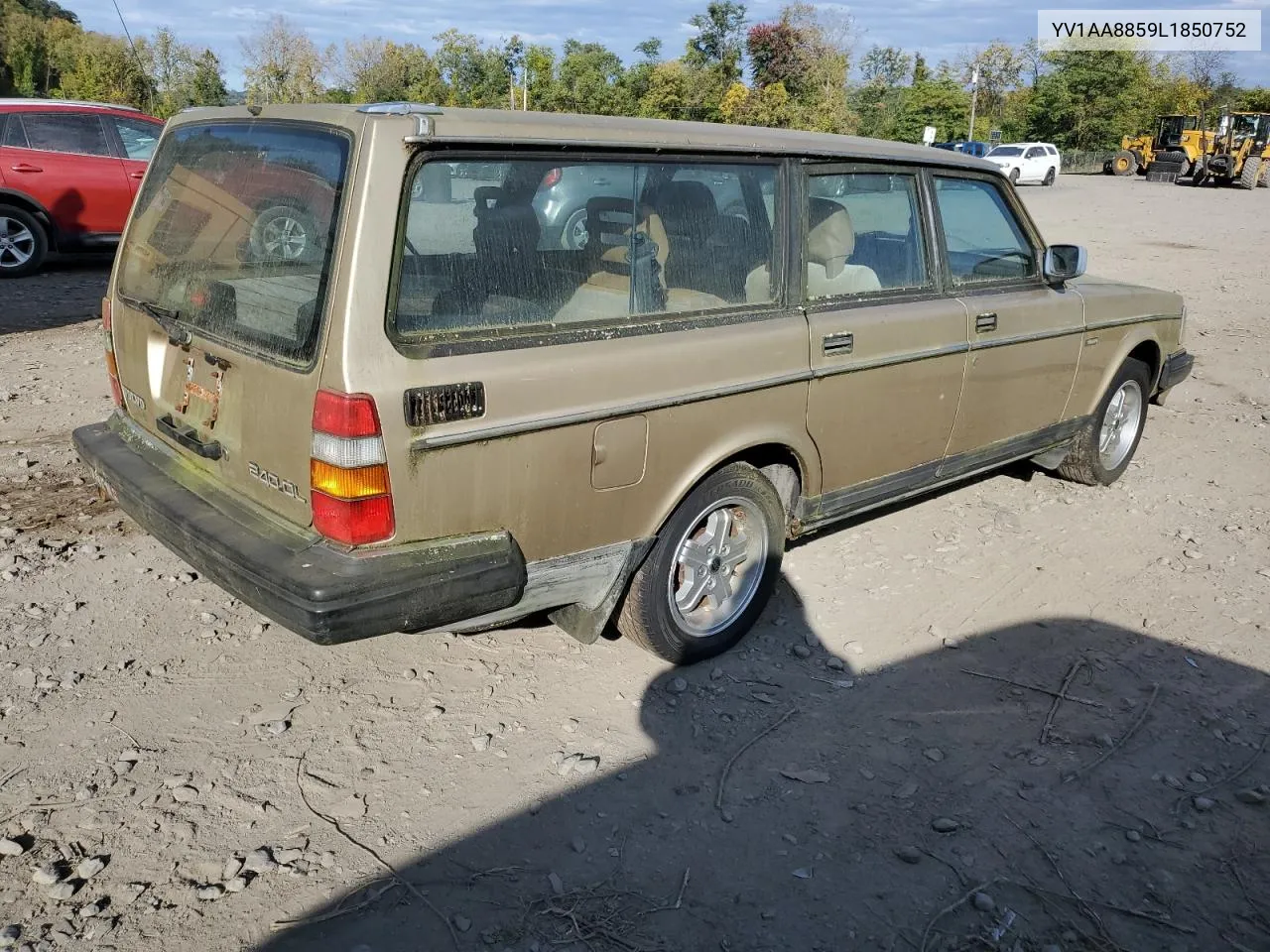 YV1AA8859L1850752 1990 Volvo 240 Base