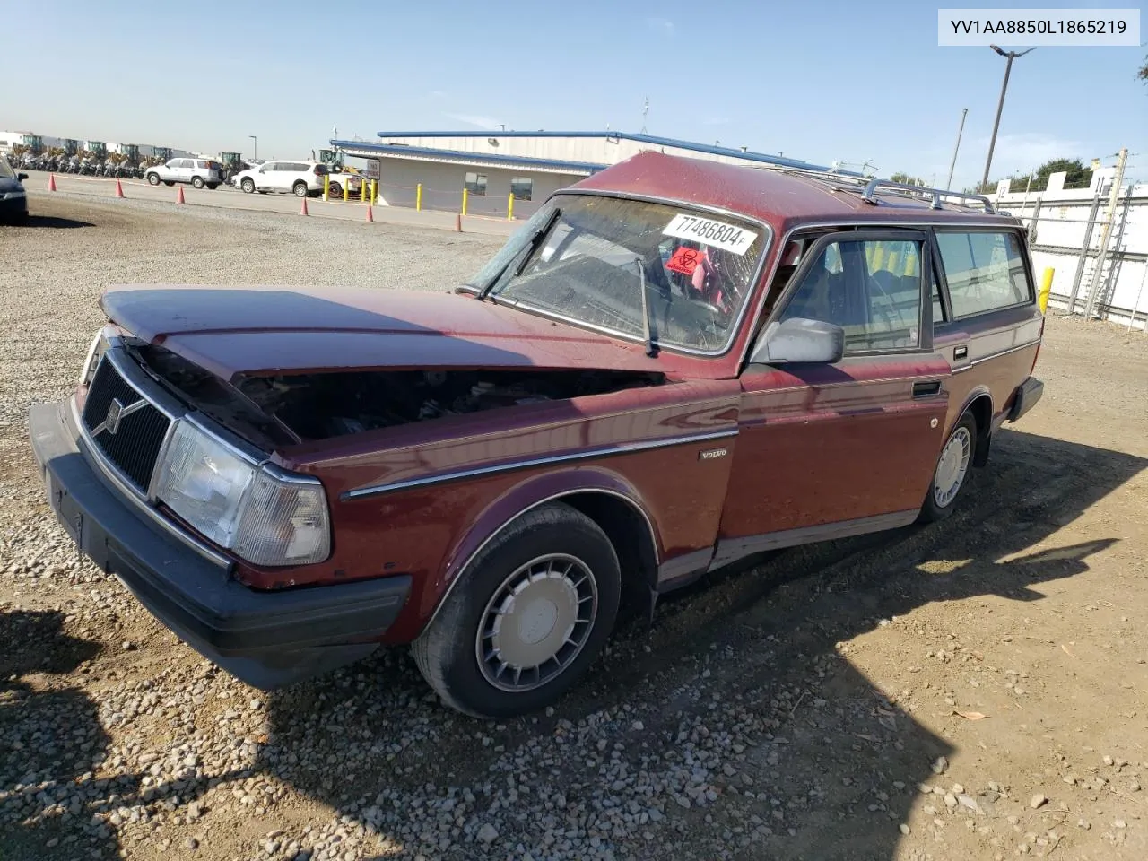 YV1AA8850L1865219 1990 Volvo 240 Base