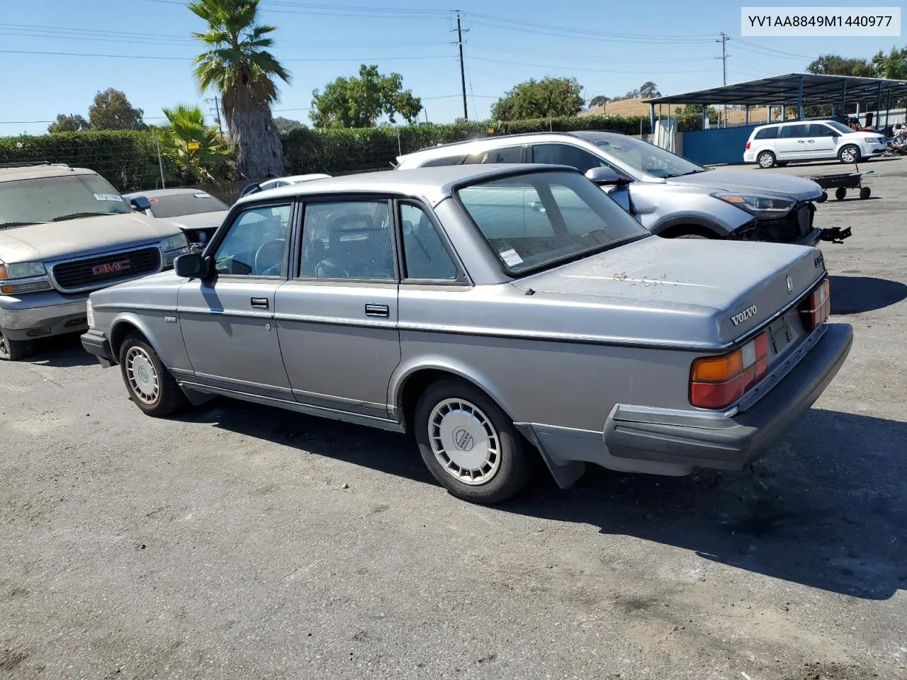 1991 Volvo 240 VIN: YV1AA8849M1440977 Lot: 70886194