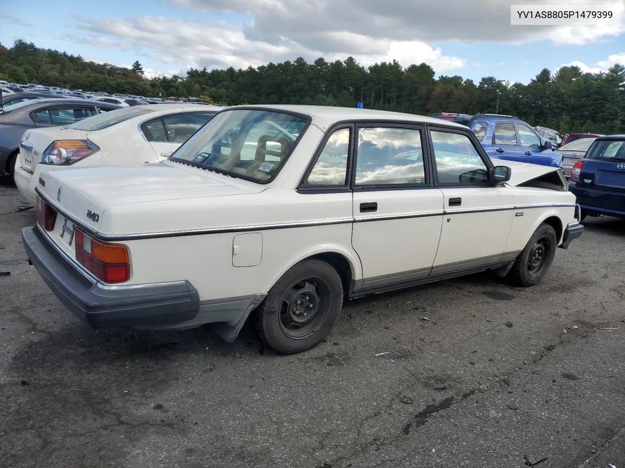 1993 Volvo 240 VIN: YV1AS8805P1479399 Lot: 72442804