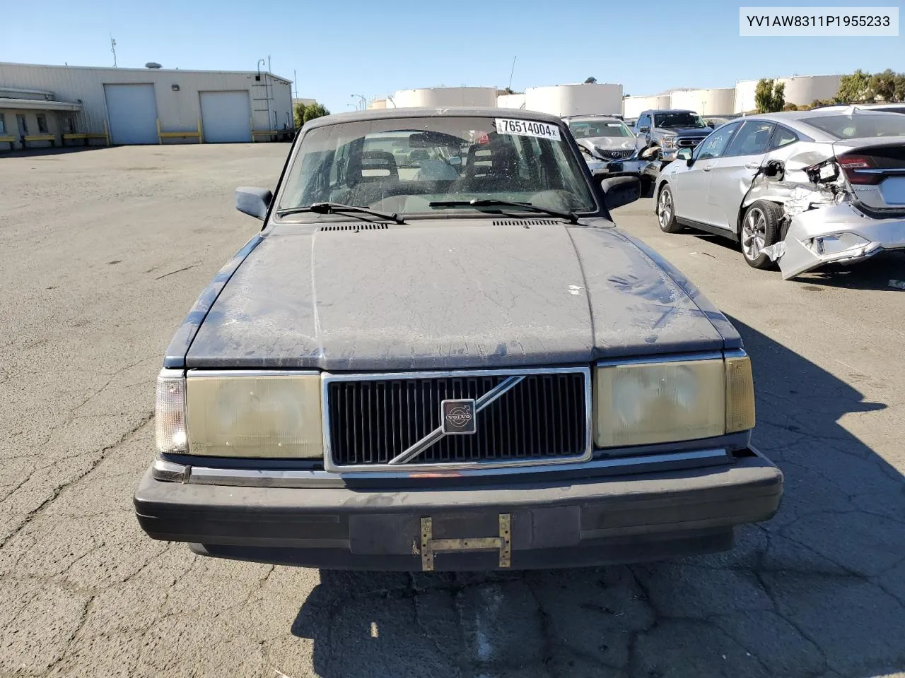 1993 Volvo 240 VIN: YV1AW8311P1955233 Lot: 76514004