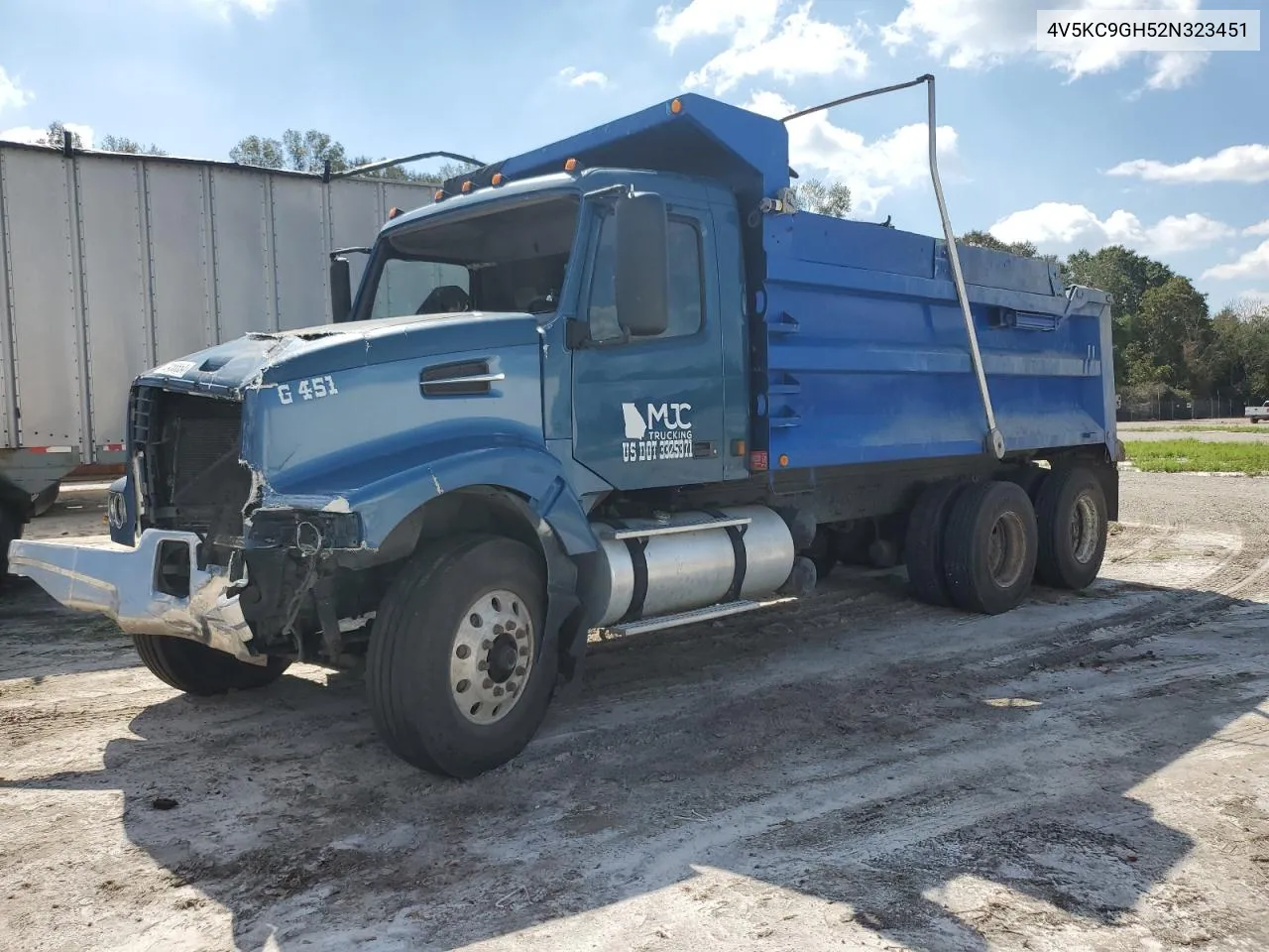 2002 Volvo Vhd VIN: 4V5KC9GH52N323451 Lot: 72458654