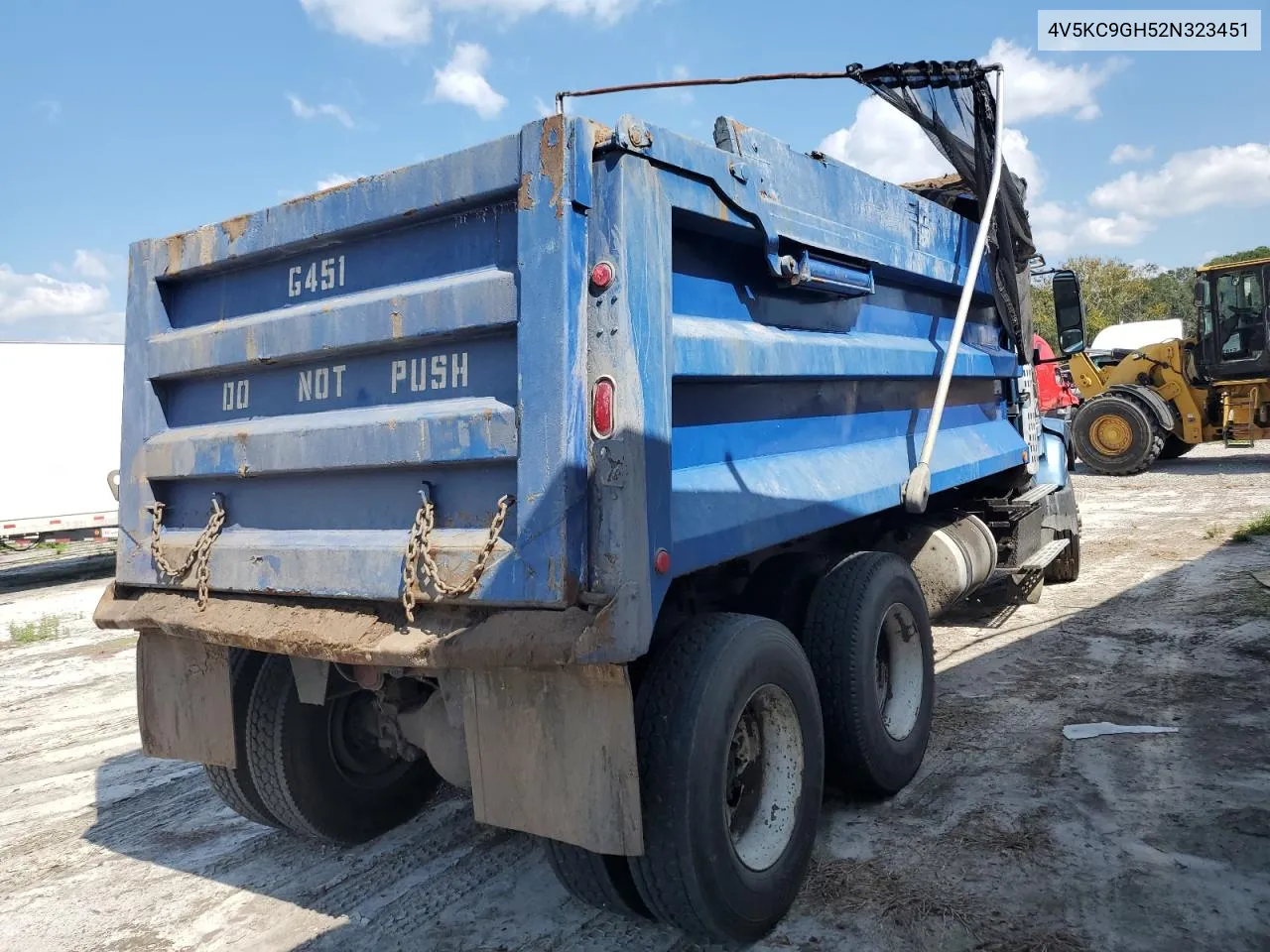 2002 Volvo Vhd VIN: 4V5KC9GH52N323451 Lot: 72458654