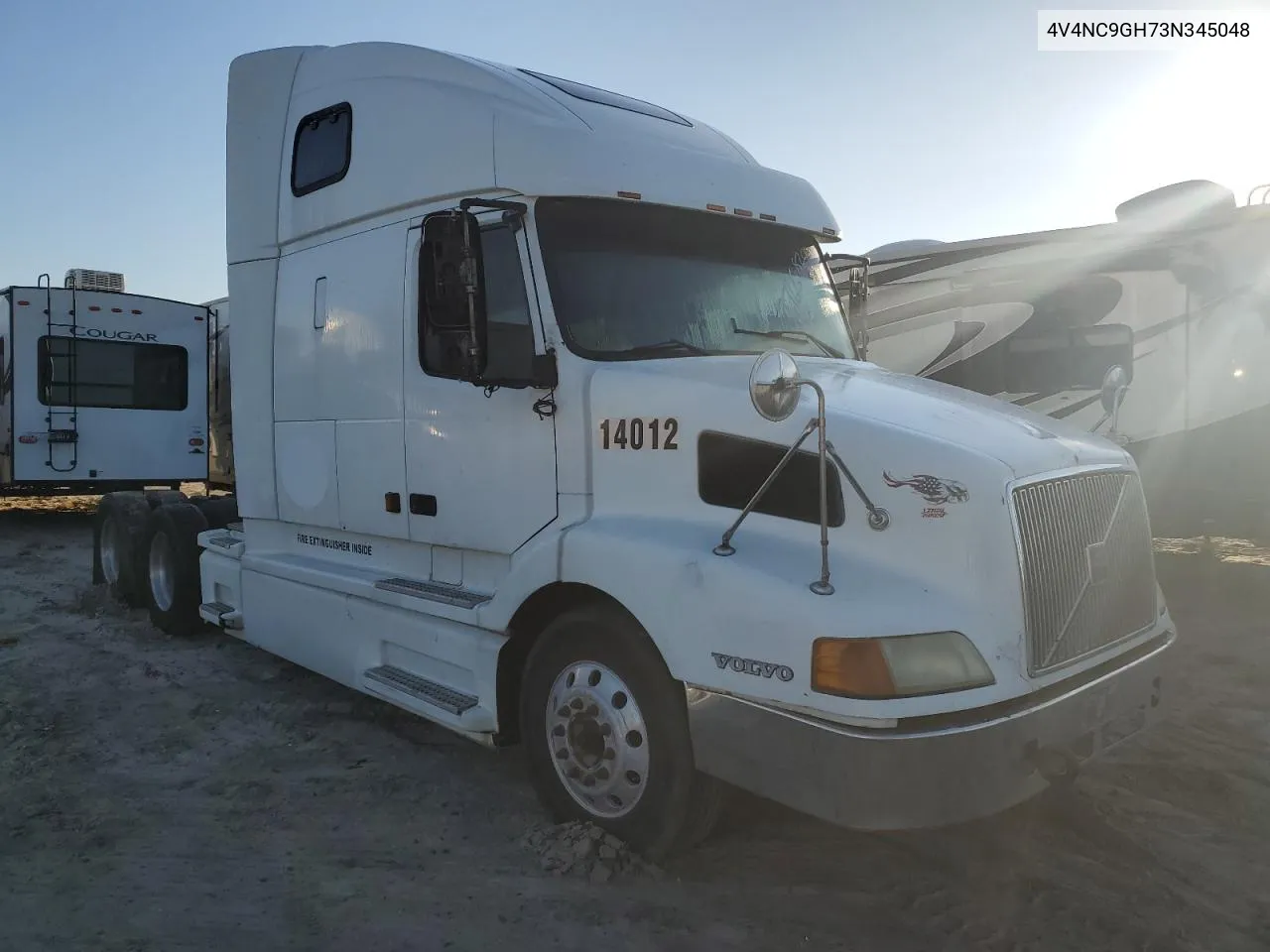 2003 Volvo Vn Vnl VIN: 4V4NC9GH73N345048 Lot: 77668204