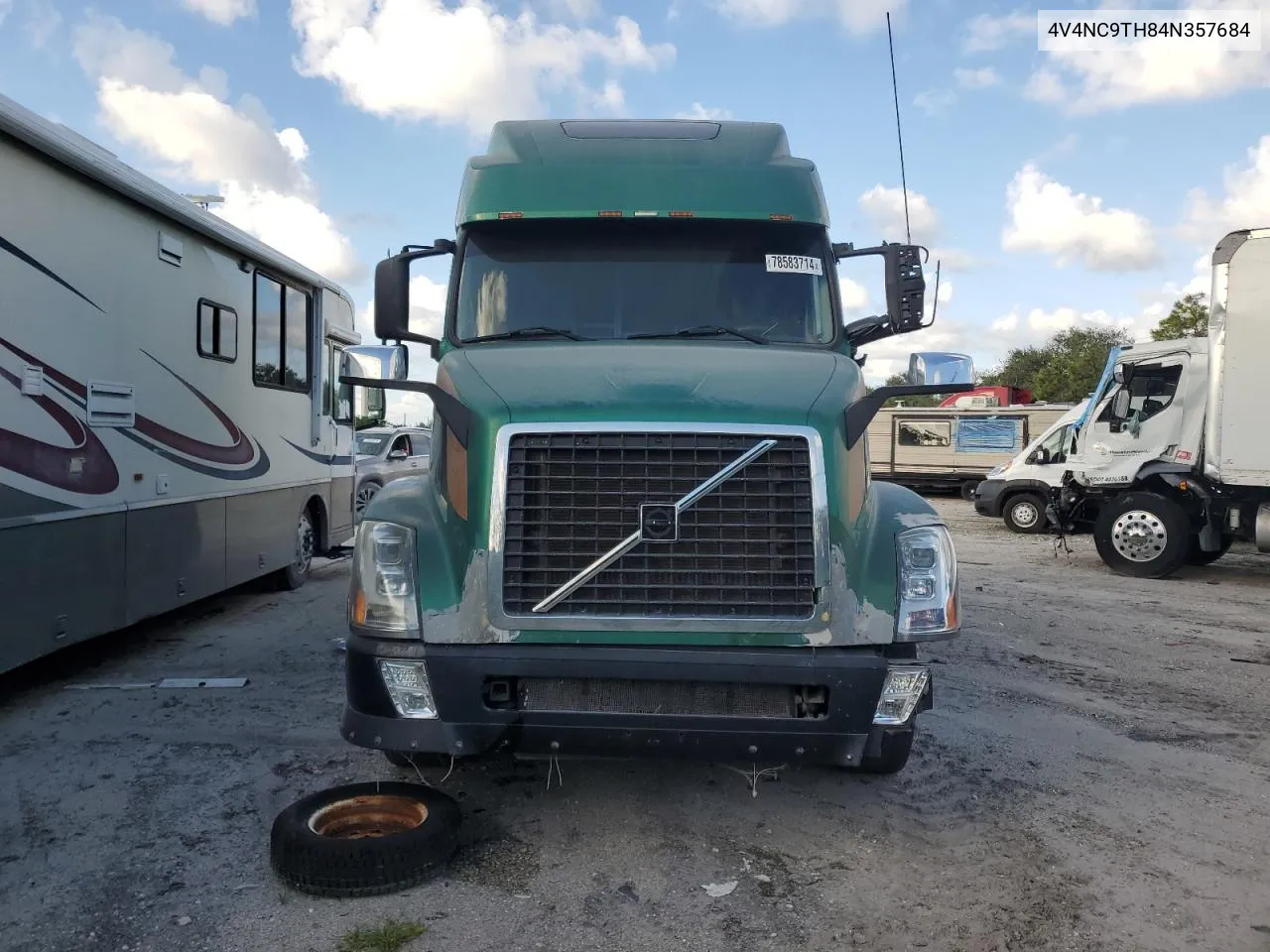 2004 Volvo Vn Vnl VIN: 4V4NC9TH84N357684 Lot: 78583714