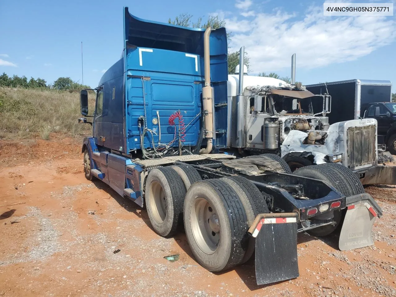 2005 Volvo Vn Vnl VIN: 4V4NC9GH05N375771 Lot: 72028274