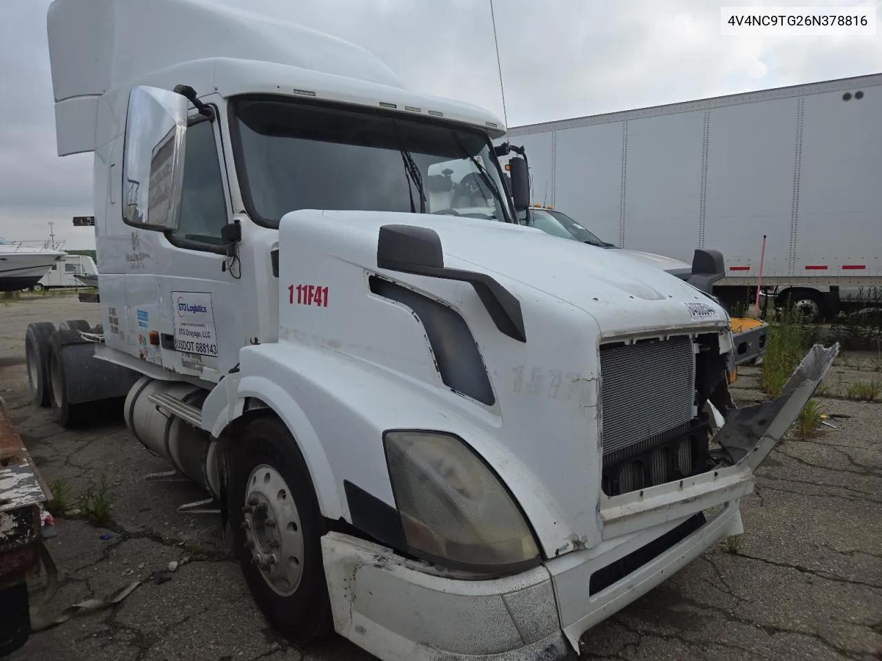 2006 Volvo Vn Vnl VIN: 4V4NC9TG26N378816 Lot: 64868544