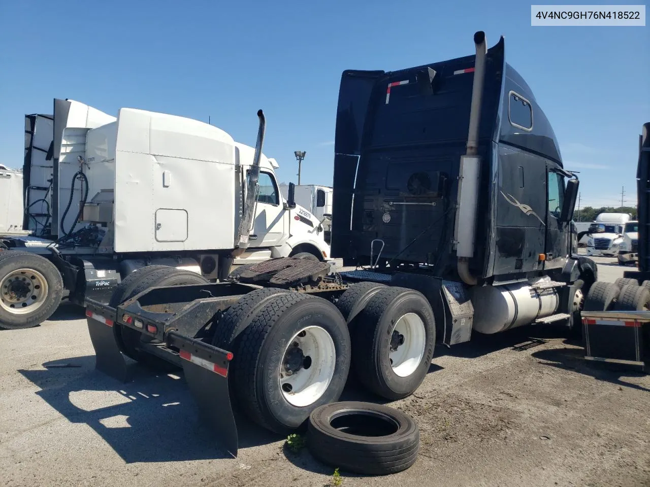 2006 Volvo Vn Vnl VIN: 4V4NC9GH76N418522 Lot: 65785174