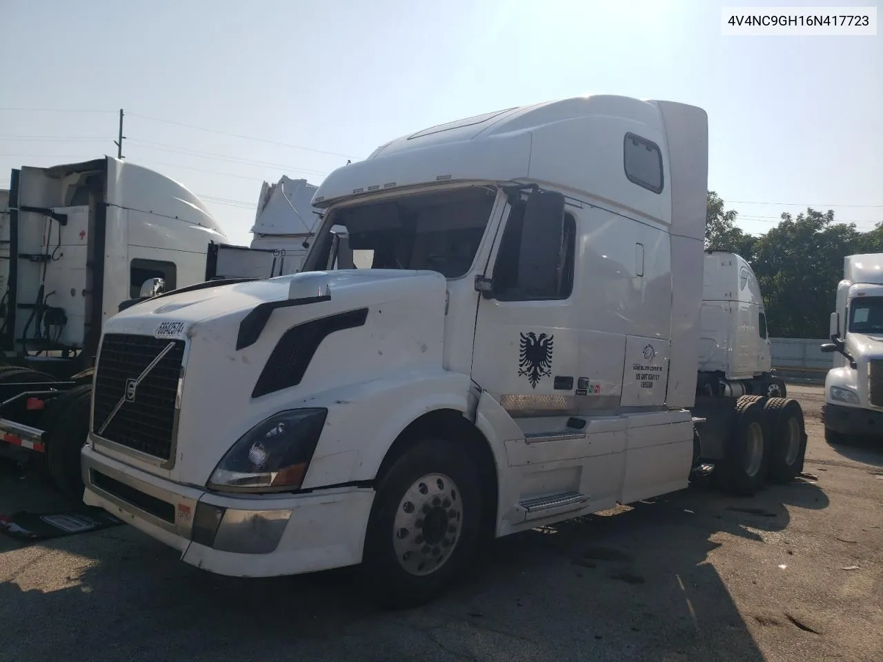 2006 Volvo Vn Vnl VIN: 4V4NC9GH16N417723 Lot: 68642574