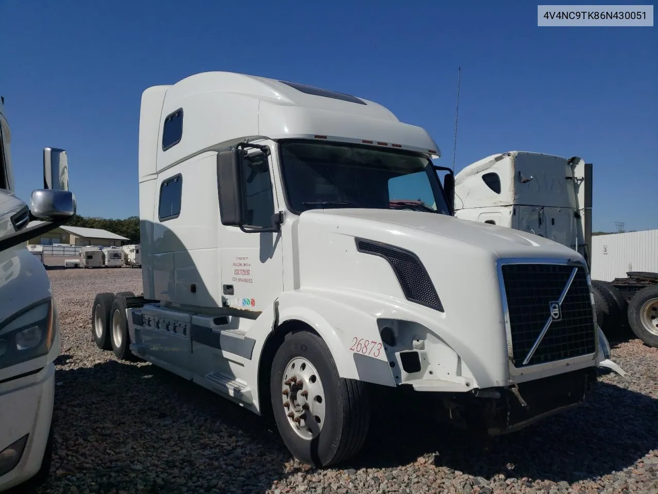 2006 Volvo Vn Vnl VIN: 4V4NC9TK86N430051 Lot: 73345824