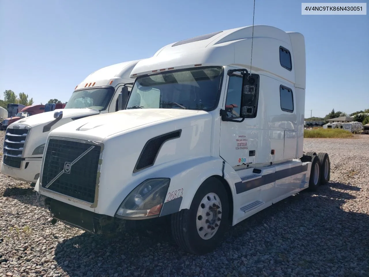 2006 Volvo Vn Vnl VIN: 4V4NC9TK86N430051 Lot: 73345824