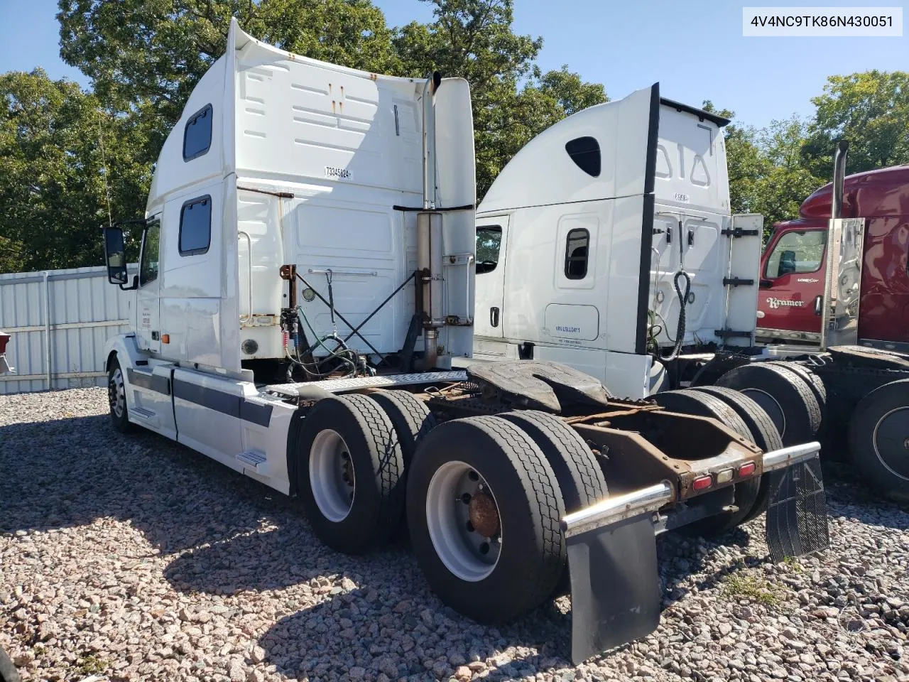 2006 Volvo Vn Vnl VIN: 4V4NC9TK86N430051 Lot: 73345824