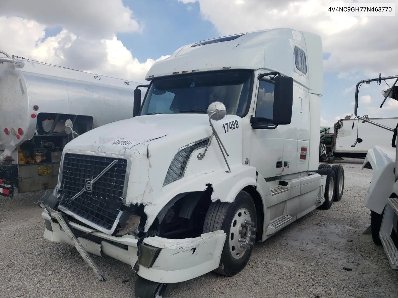 2007 Volvo Vn Vnl VIN: 4V4NC9GH77N463770 Lot: 69420834