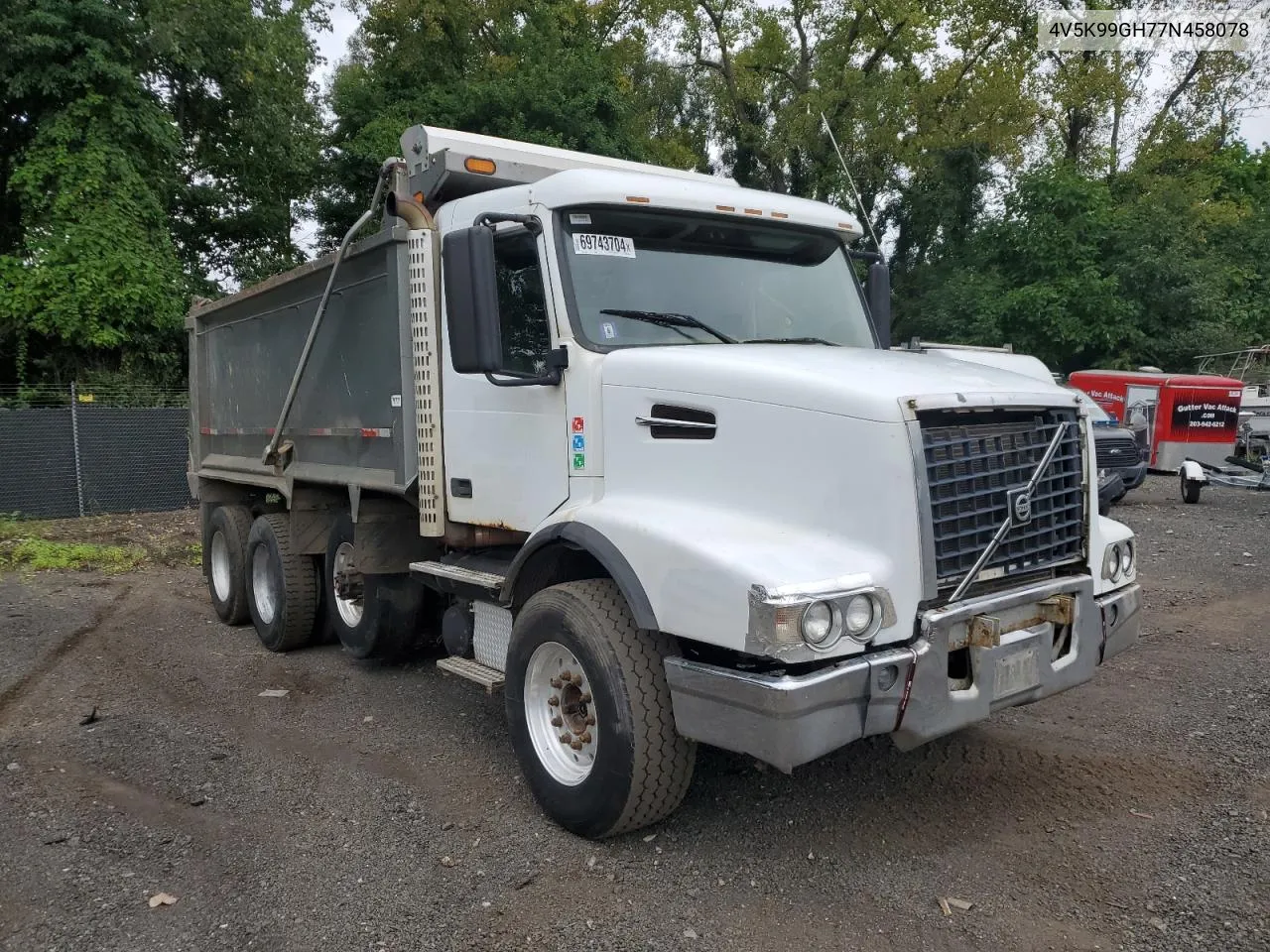 2007 Volvo Vhd VIN: 4V5K99GH77N458078 Lot: 69743704