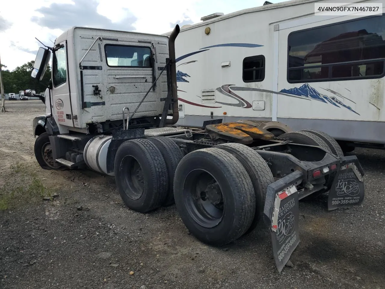 2007 Volvo Vn Vnl VIN: 4V4NC9GFX7N467827 Lot: 70025324