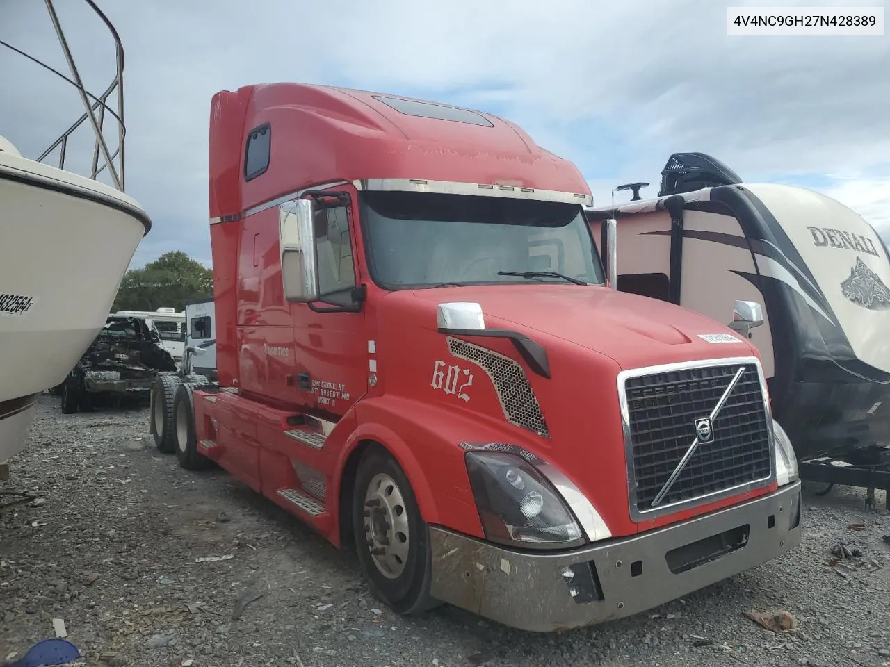 2007 Volvo Vn Vnl VIN: 4V4NC9GH27N428389 Lot: 72131984